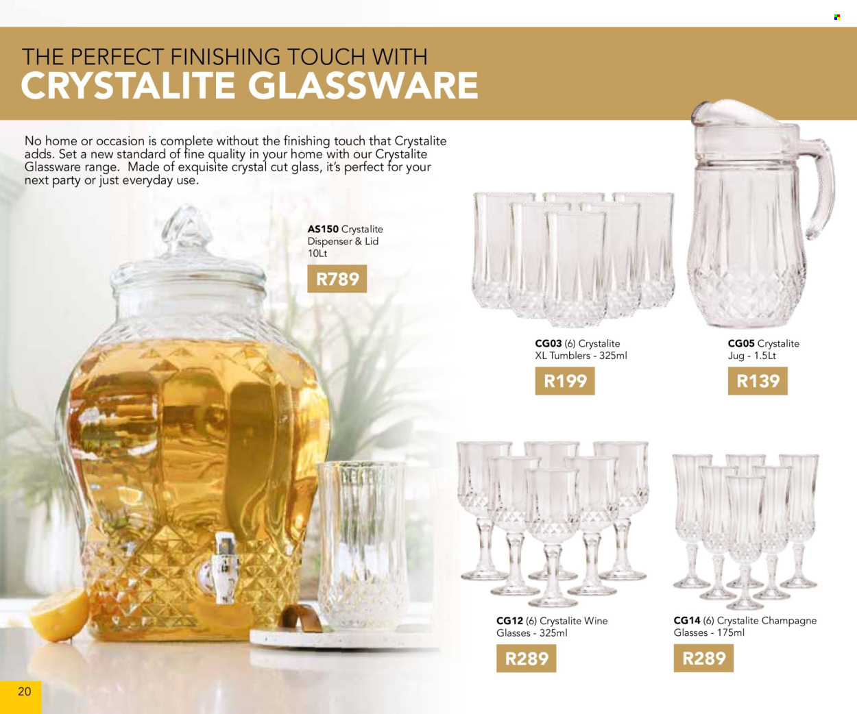 Table Charm Direct specials. Page 20