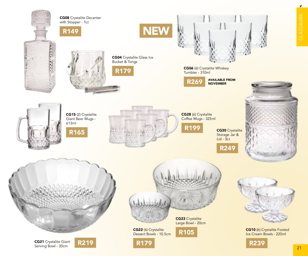 Table Charm Direct specials. Page 21