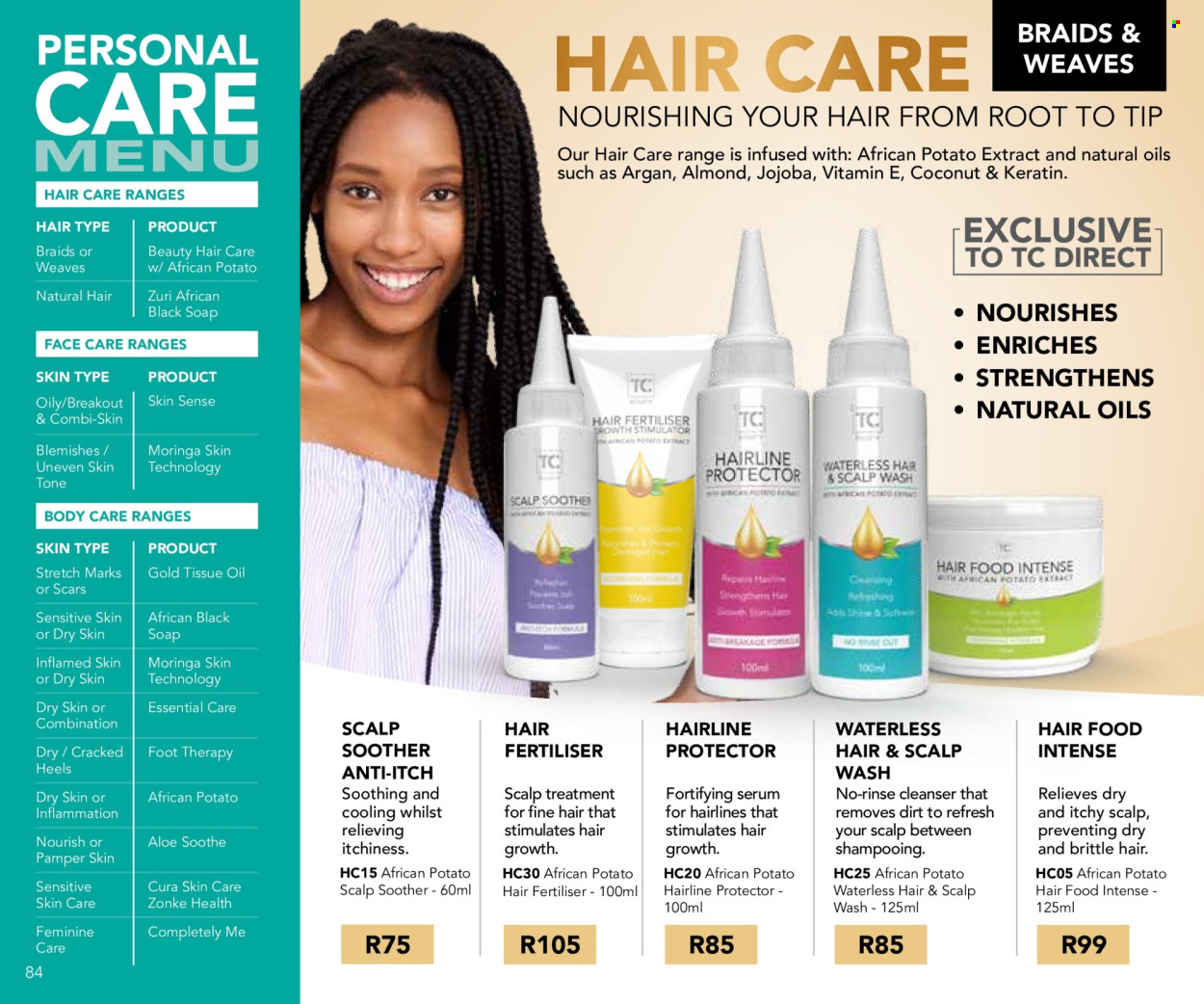 Table Charm Direct specials. Page 84