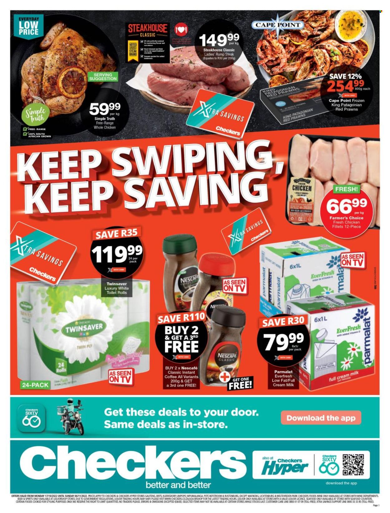 Checkers specials - 17/10/2022 - 06/11/2022. Page 1