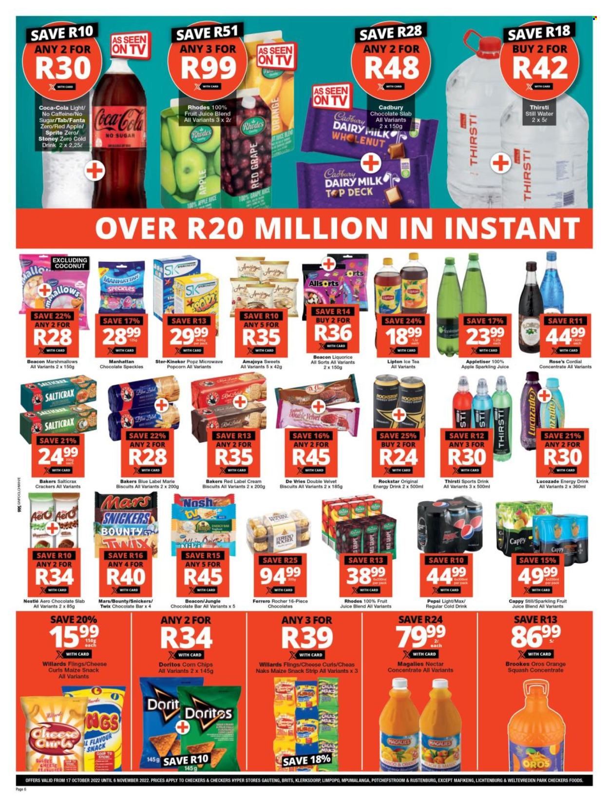 Checkers specials - 17/10/2022 - 06/11/2022. Page 6