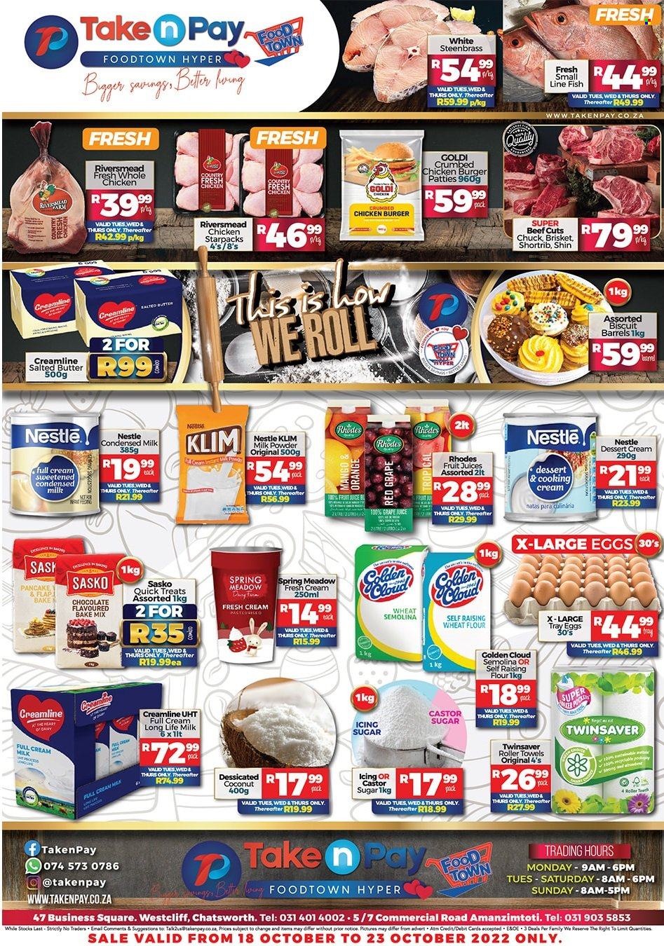 Take n Pay specials - 18/10/2022 - 23/10/2022. Page 1