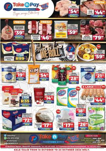 Take n Pay catalogue  - 18/10/2022 - 23/10/2022.