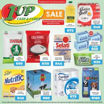 1UP Cash & Carry catalogue  - 17/10/2022 - 24/10/2022.