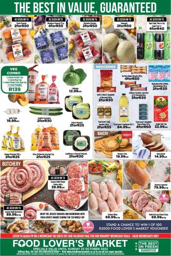 Food Lover's Market catalogue  - 19/10/2022 - 23/10/2022.