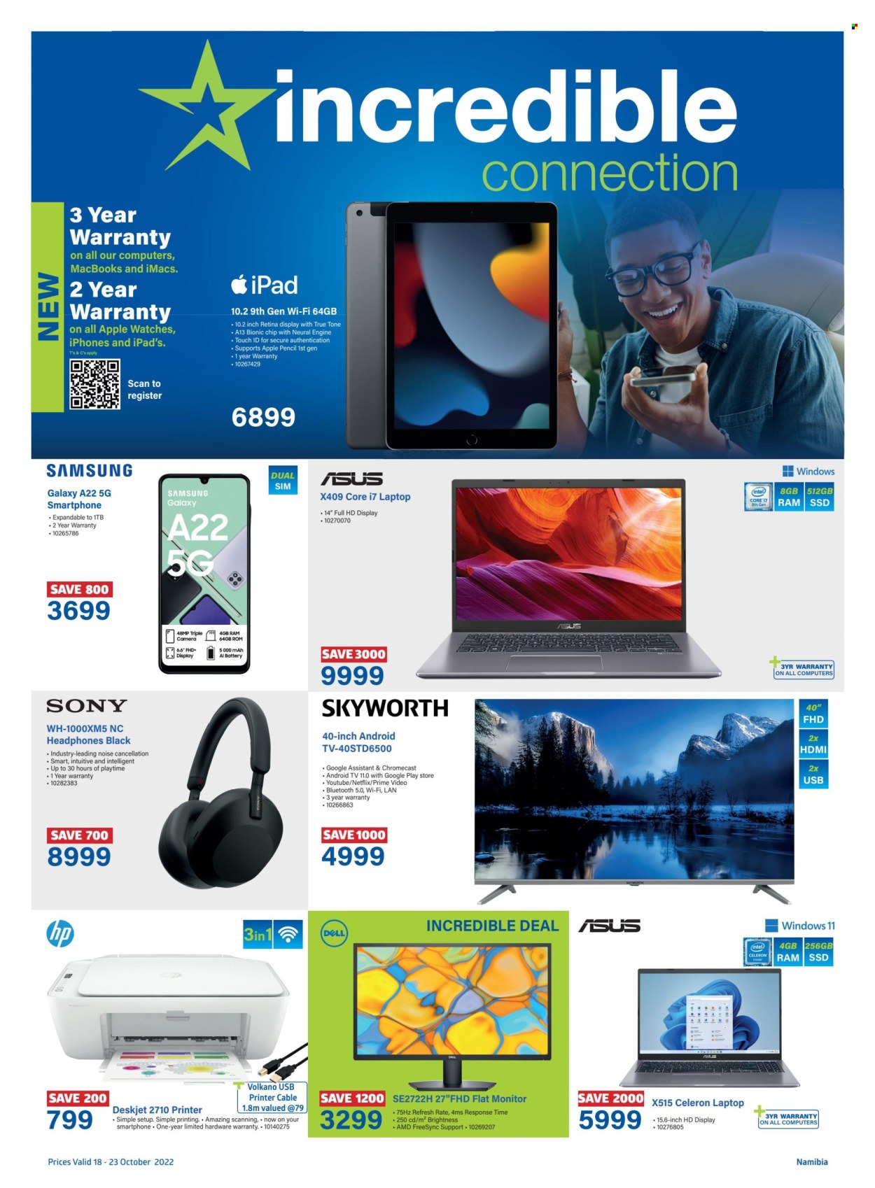 Incredible Connection specials - 18/10/2022 - 23/10/2022. Page 1