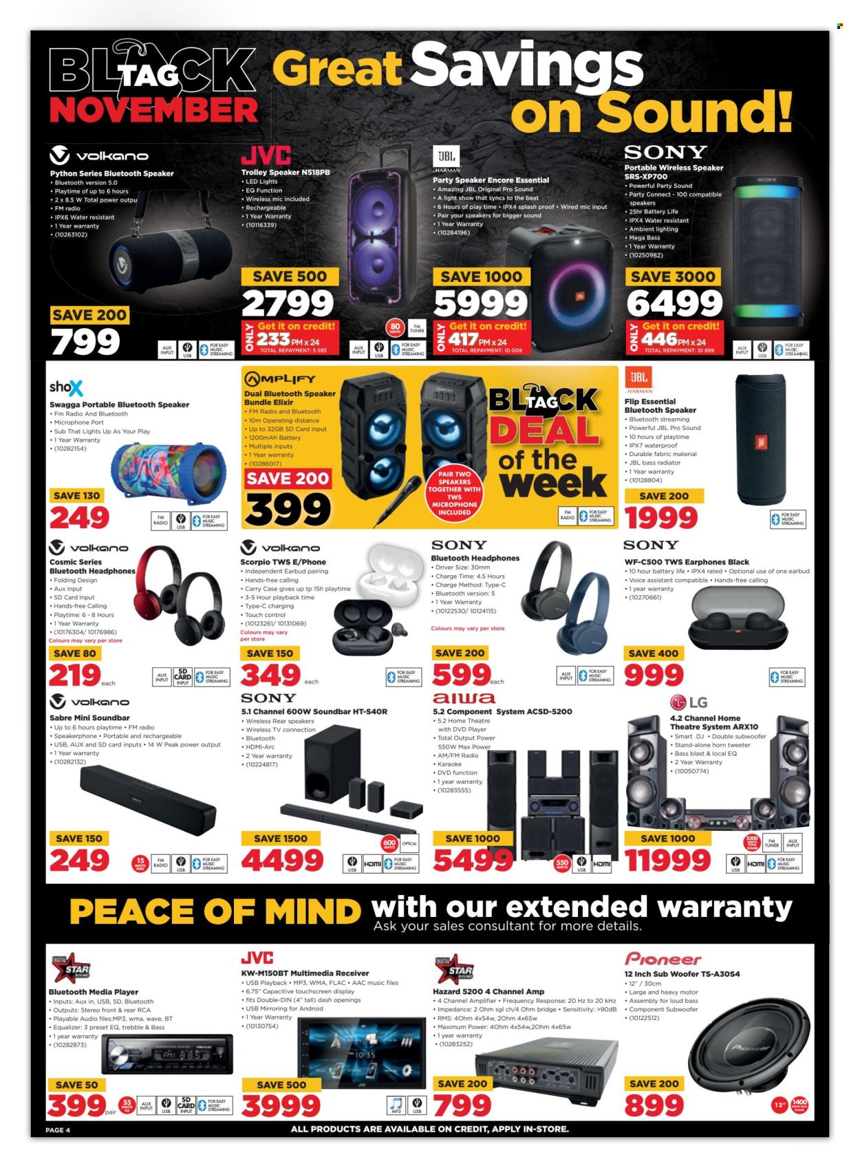 HiFi Corp specials - 01/11/2022 - 06/11/2022. Page 4