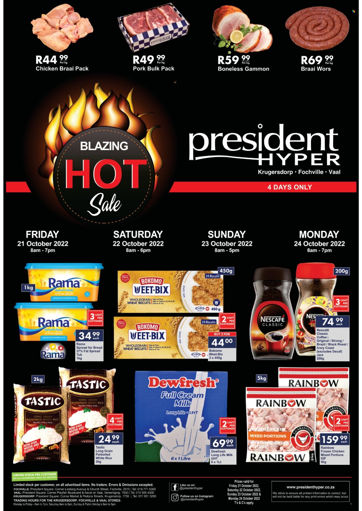 President Hyper specials - 21/10/2022 - 24/10/2022. Page 1