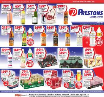 Prestons Liquor Stores catalogue  - 20/10/2022 - 23/10/2022.