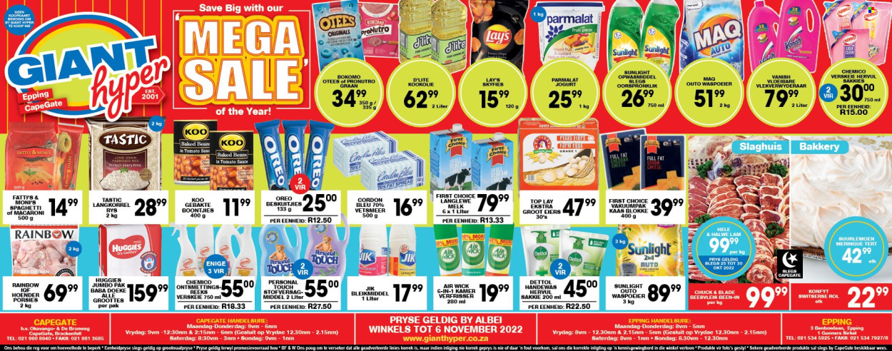 Giant Hyper specials - 21/10/2022 - 06/11/2022. Page 1