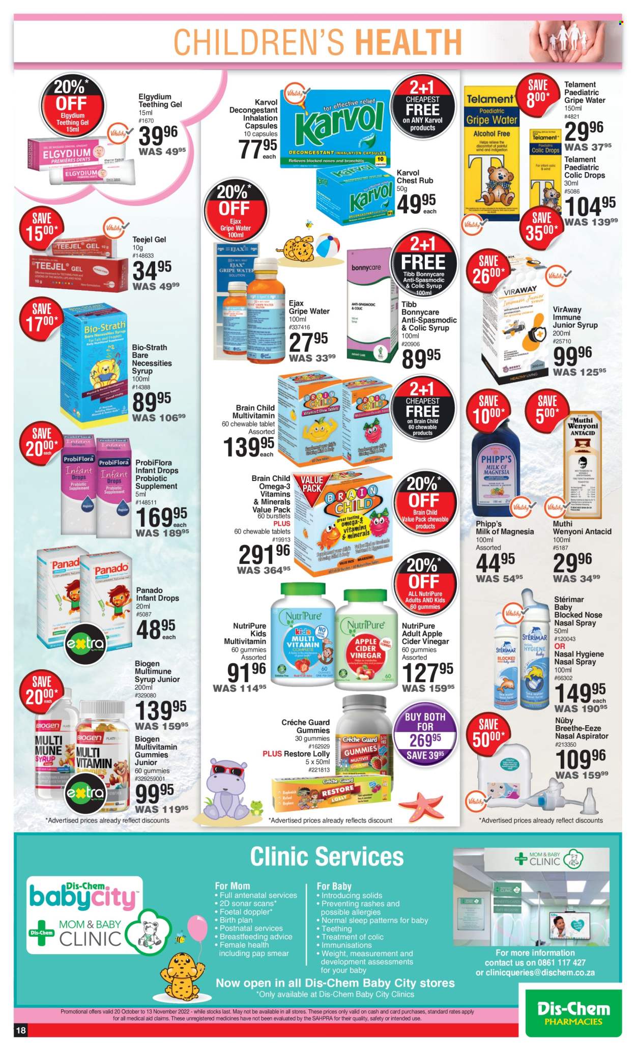 Dis-Chem specials - 20/10/2022 - 13/11/2022. Page 18