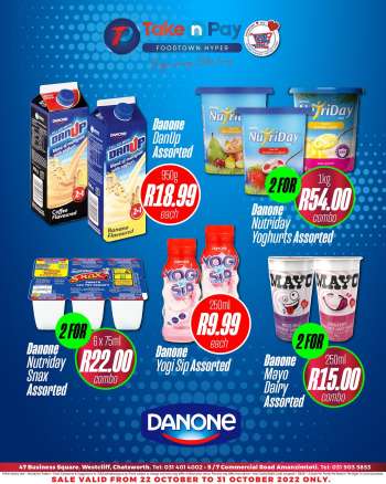 Take n Pay catalogue  - 22/10/2022 - 31/10/2022.