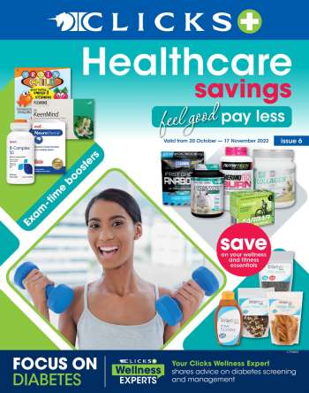 Clicks catalogue  - 20/10/2022 - 17/11/2022.