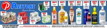 Prestons Liquor Stores catalogue  - 21/10/2022 - 27/10/2022.