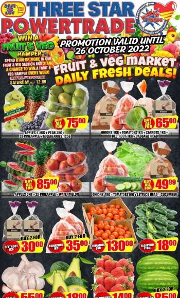 Three Star Cash and Carry catalogue  - 19/10/2022 - 26/10/2022.
