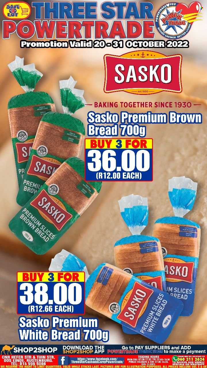 Three Star Cash and Carry specials - 20/10/2022 - 31/10/2022. Page 1