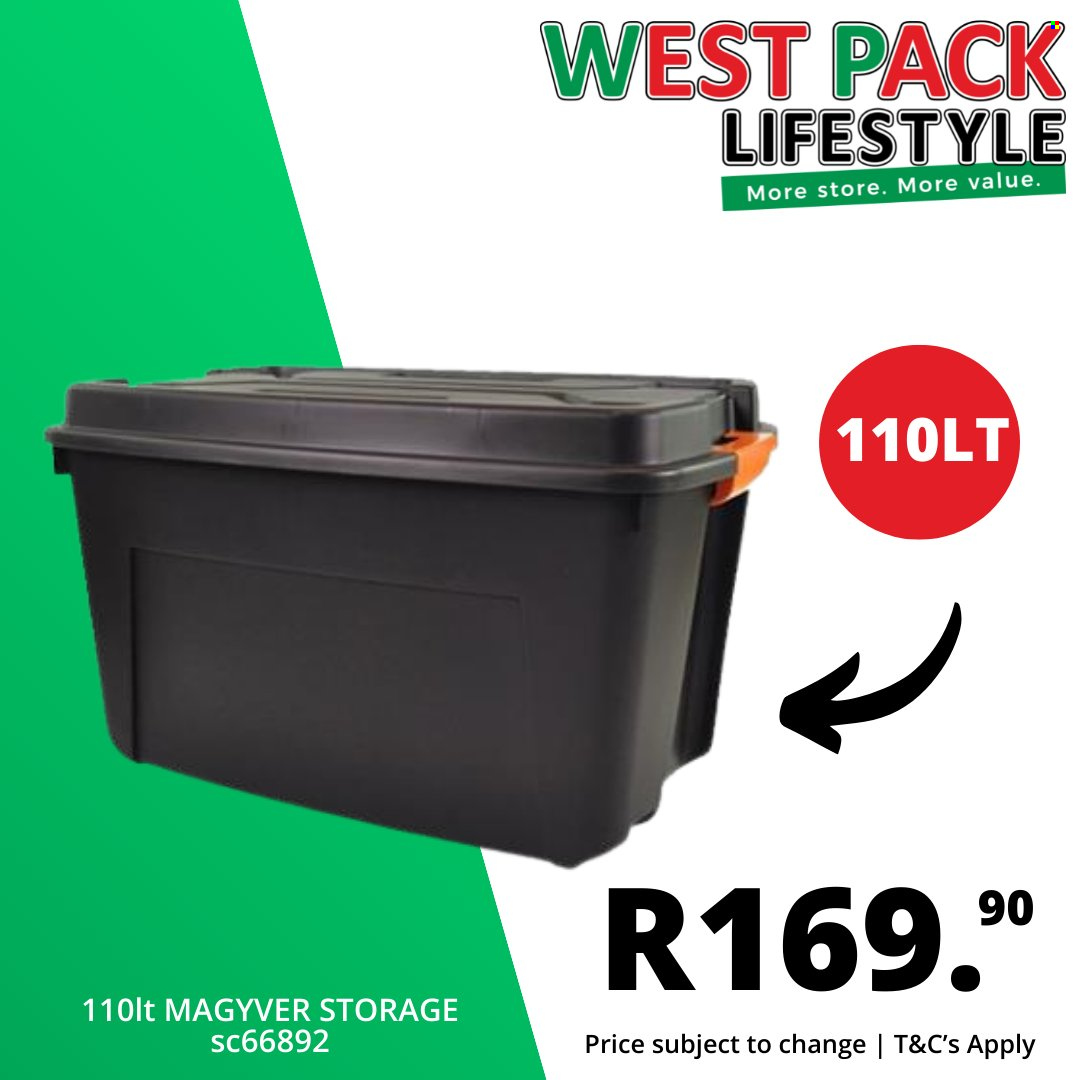 West Pack Lifestyle specials. Page 5