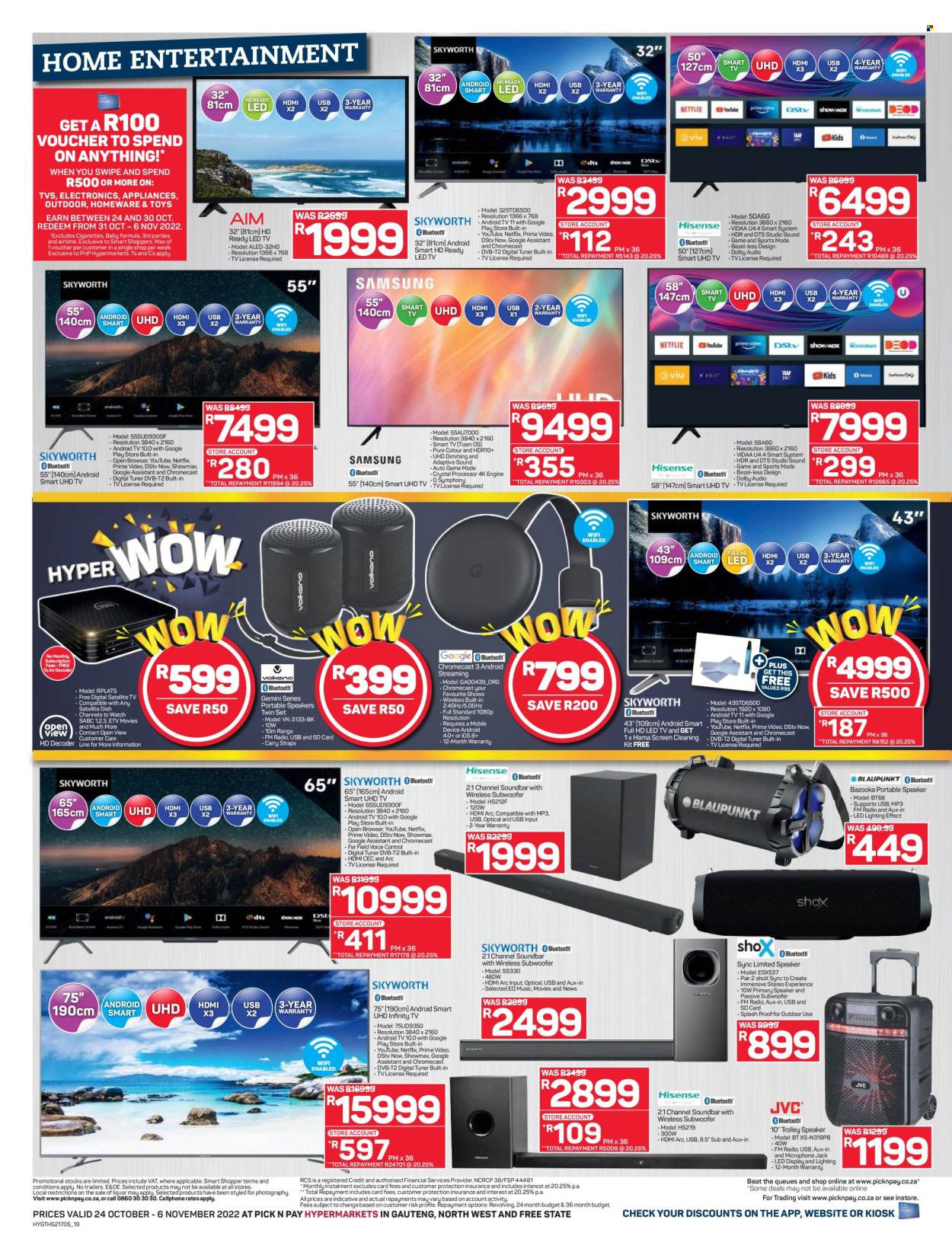 Pick n Pay Hypermarket specials - 24/10/2022 - 06/11/2022. Page 19