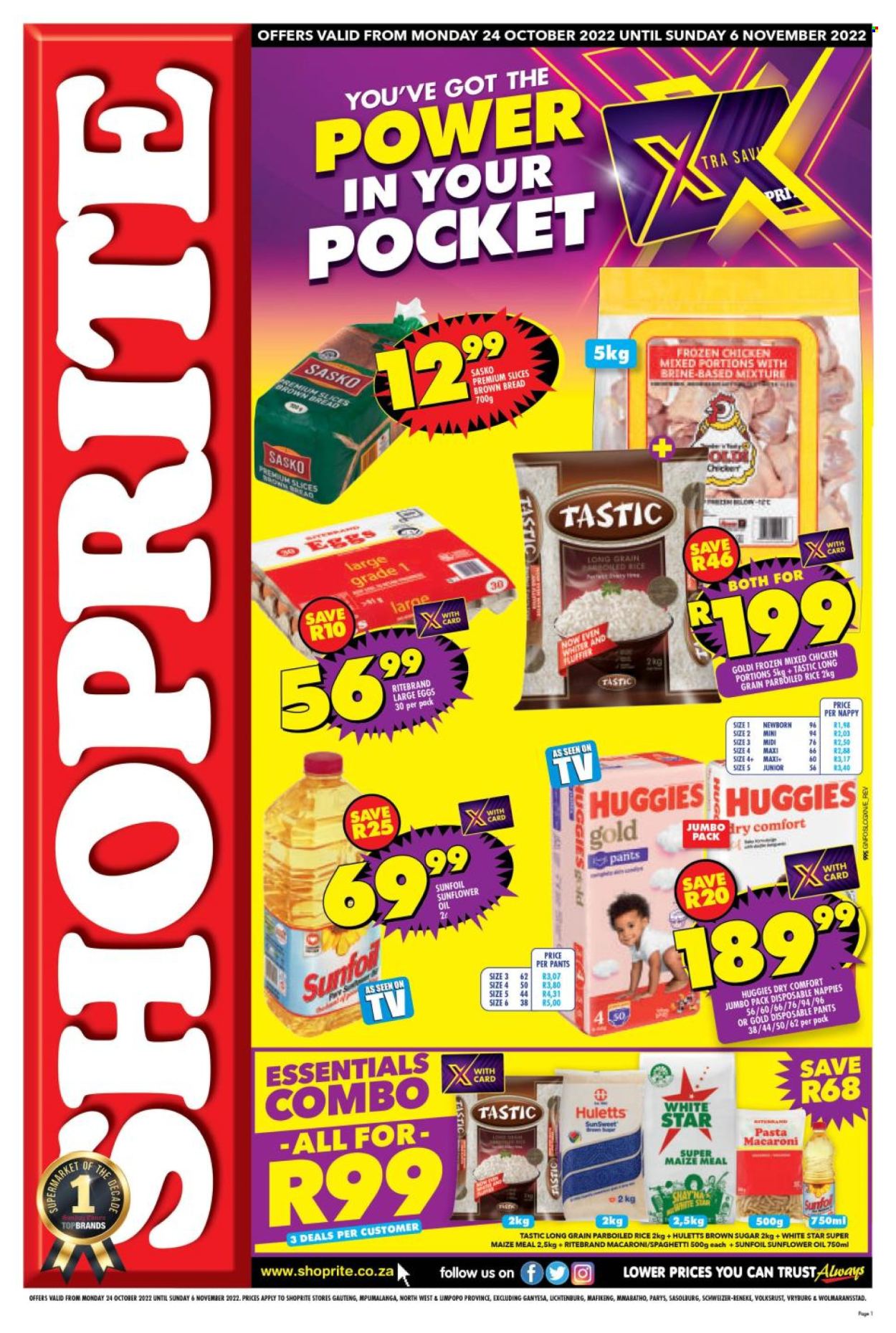 Shoprite specials - 24/10/2022 - 06/11/2022. Page 1