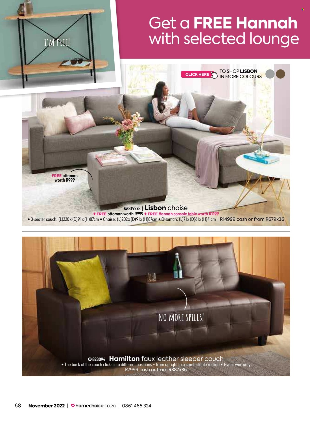 HomeChoice specials - 01/11/2022 - 30/11/2022. Page 68