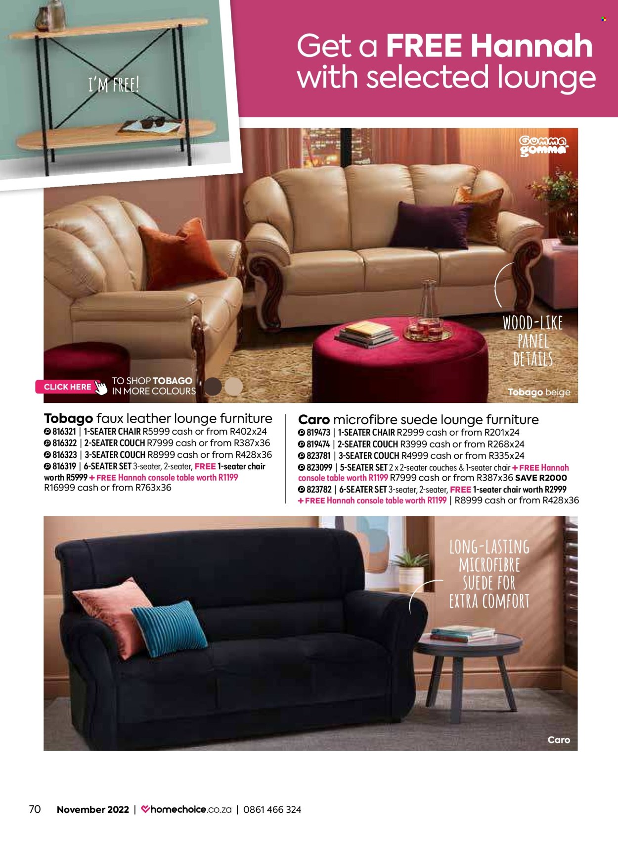 HomeChoice specials - 01/11/2022 - 30/11/2022. Page 70