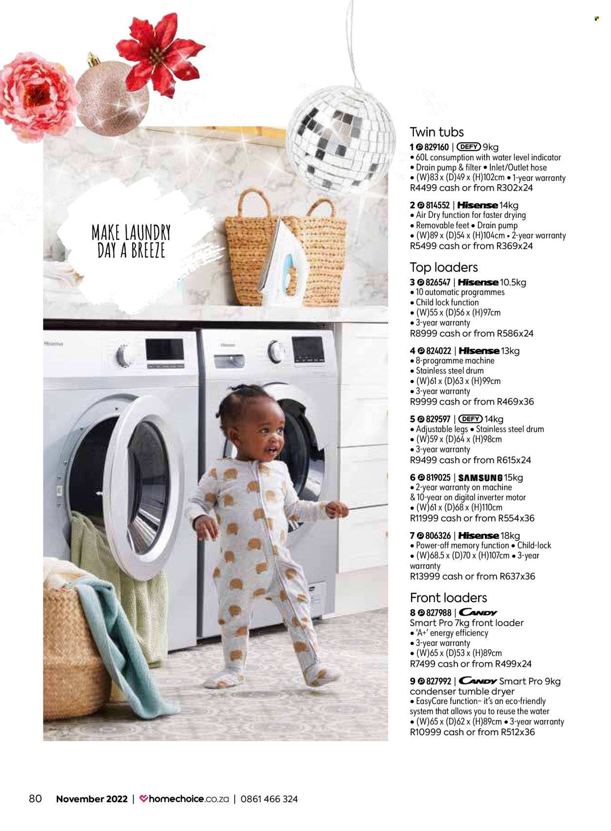 HomeChoice specials - 01/11/2022 - 30/11/2022. Page 80