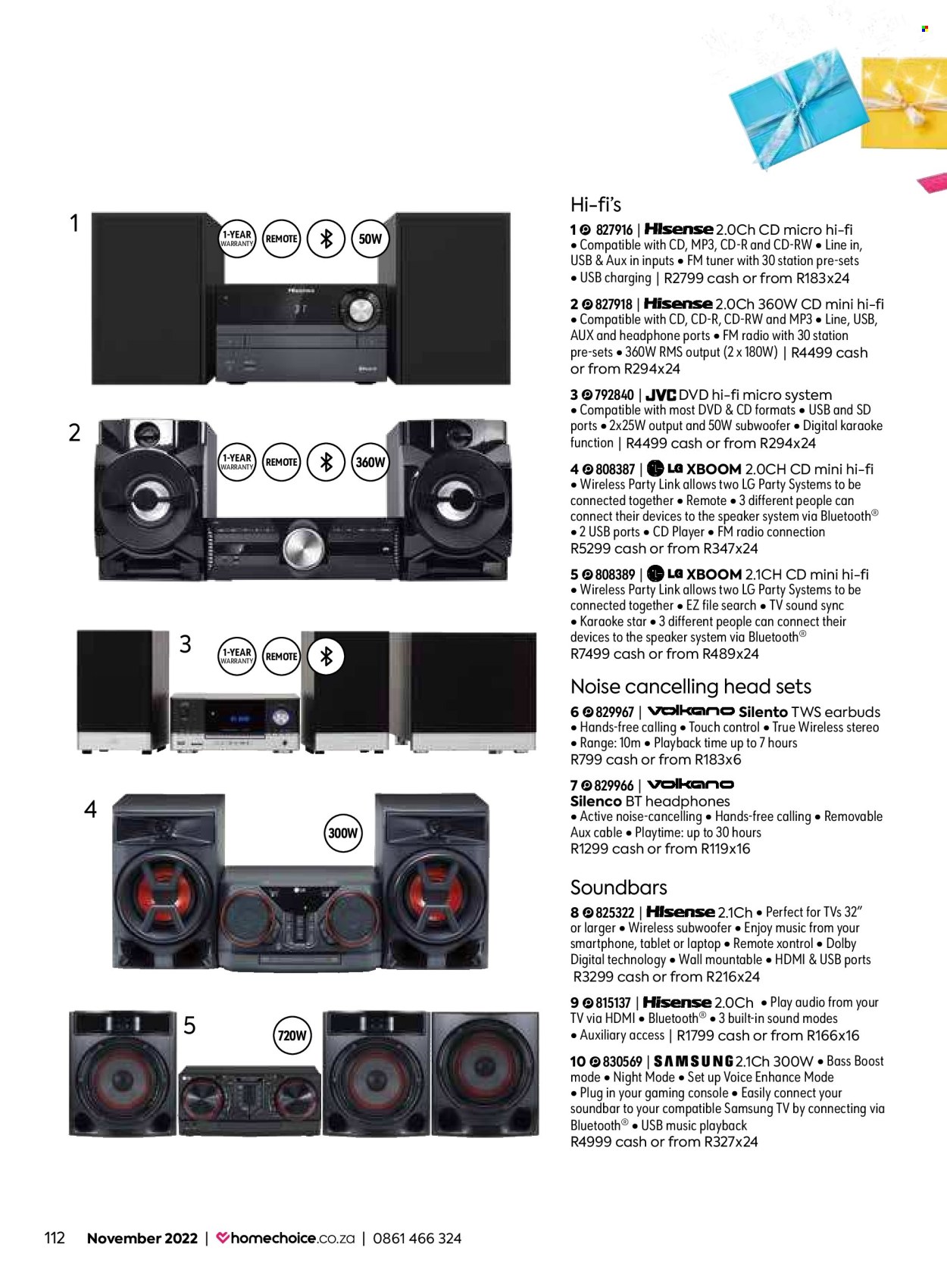 HomeChoice specials - 01/11/2022 - 30/11/2022. Page 112