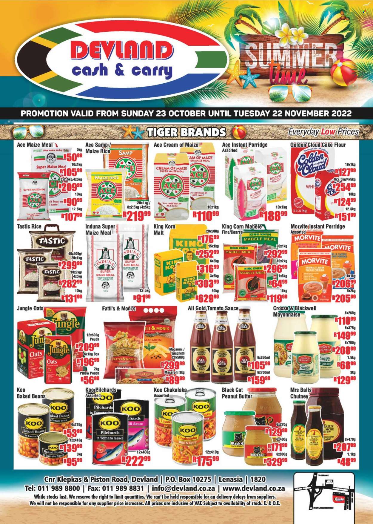 Devland specials - 23/10/2022 - 22/11/2022. Page 1