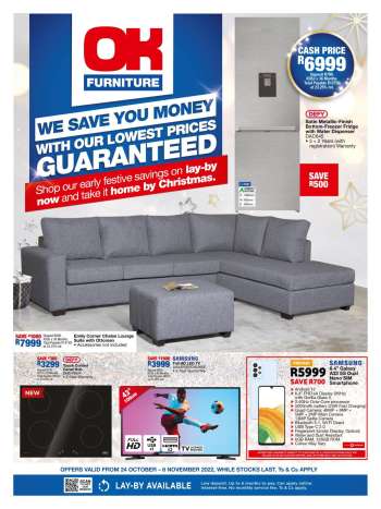 OK Furniture catalogue  - 24/10/2022 - 06/11/2022.