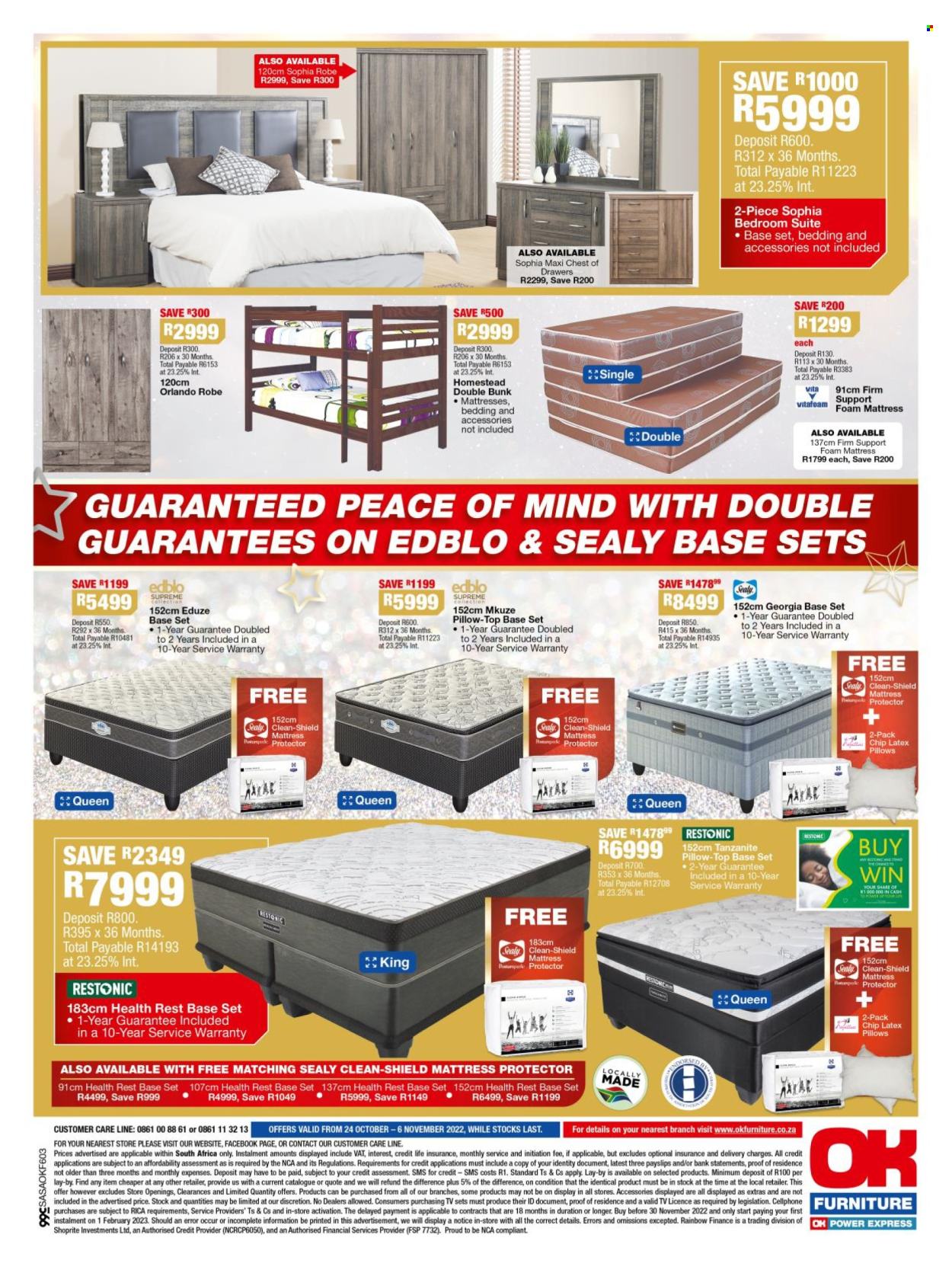 OK Furniture specials - 24/10/2022 - 06/11/2022. Page 8