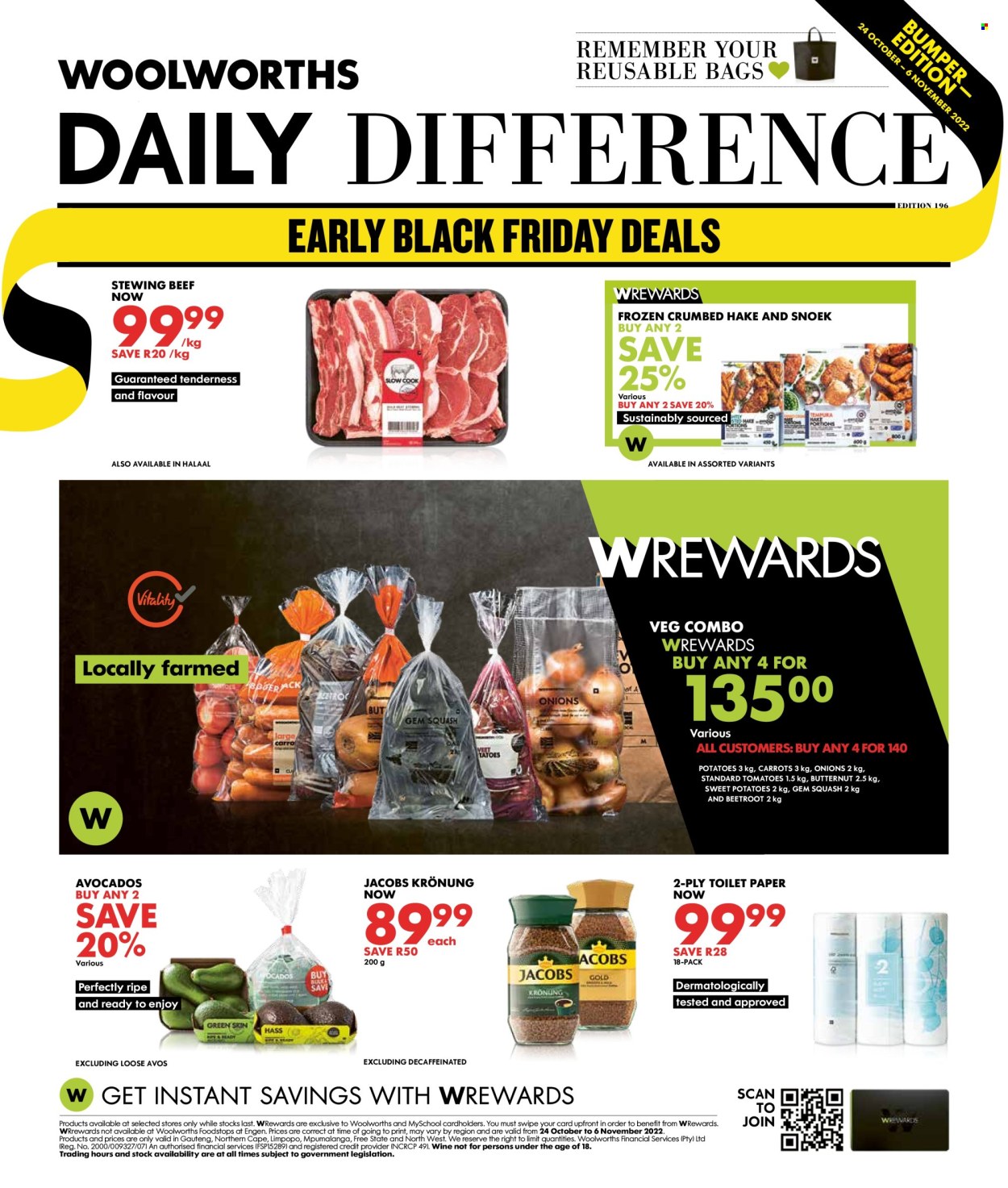 Woolworths specials - 24/10/2022 - 06/11/2022. Page 1