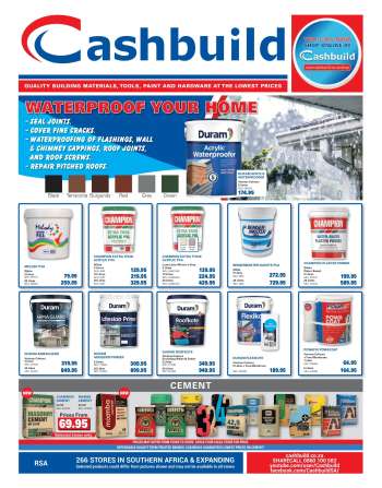 Cashbuild catalogue  - 24/10/2022 - 20/11/2022.