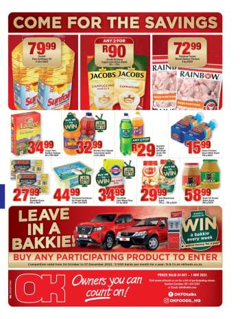 OK Foods catalogue  - 24/10/2022 - 01/11/2022.