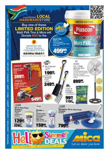 Mica catalogue  - 25/10/2022 - 06/11/2022.