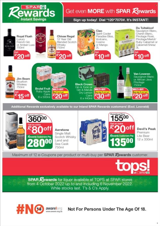 TOPS at SPAR specials - 25/10/2022 - 06/11/2022. Page 8
