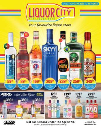 Liquor City catalogue  - 25/10/2022 - 06/11/2022.