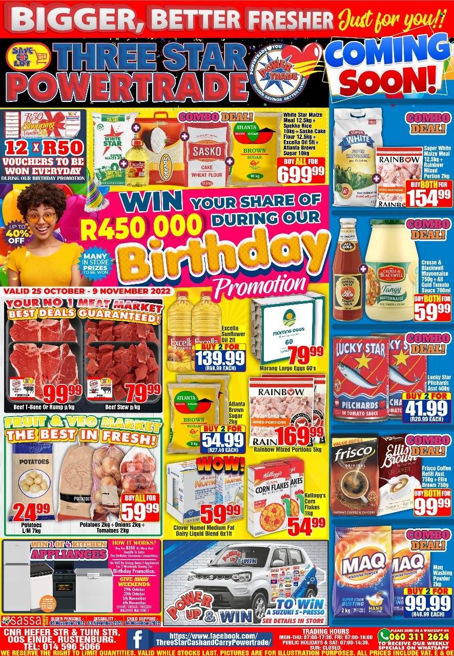 Three Star Cash and Carry specials - 25/10/2022 - 09/11/2022. Page 1