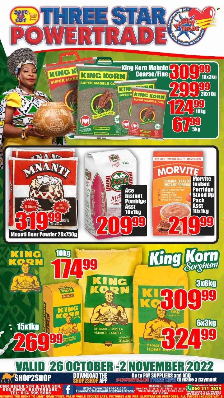 Three Star Cash and Carry specials - 26/10/2022 - 02/11/2022. Page 1