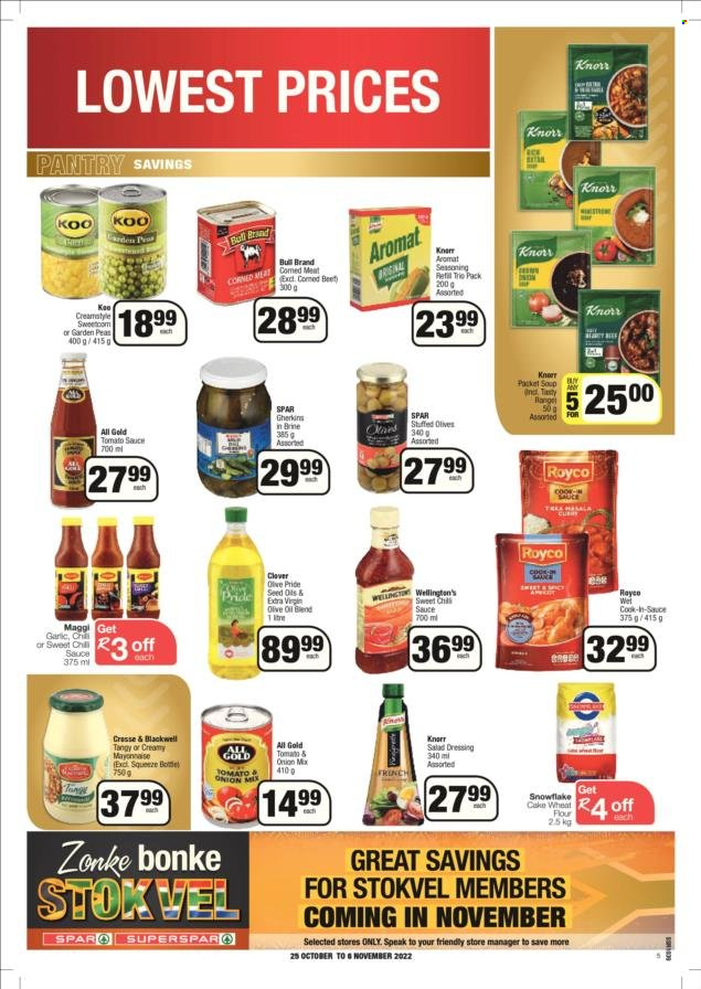 SPAR specials - 25/10/2022 - 06/11/2022. Page 5