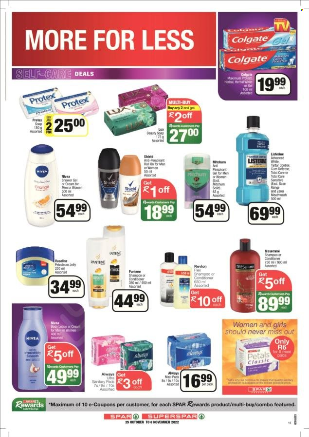 SPAR specials - 25/10/2022 - 06/11/2022. Page 15