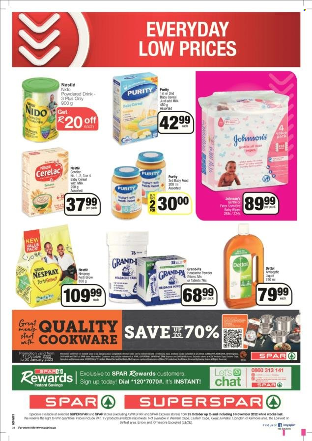 SPAR specials - 25/10/2022 - 06/11/2022. Page 24