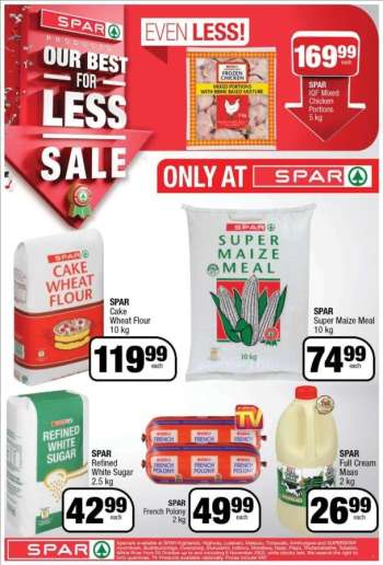 SPAR catalogue  - 25/10/2022 - 06/11/2022.