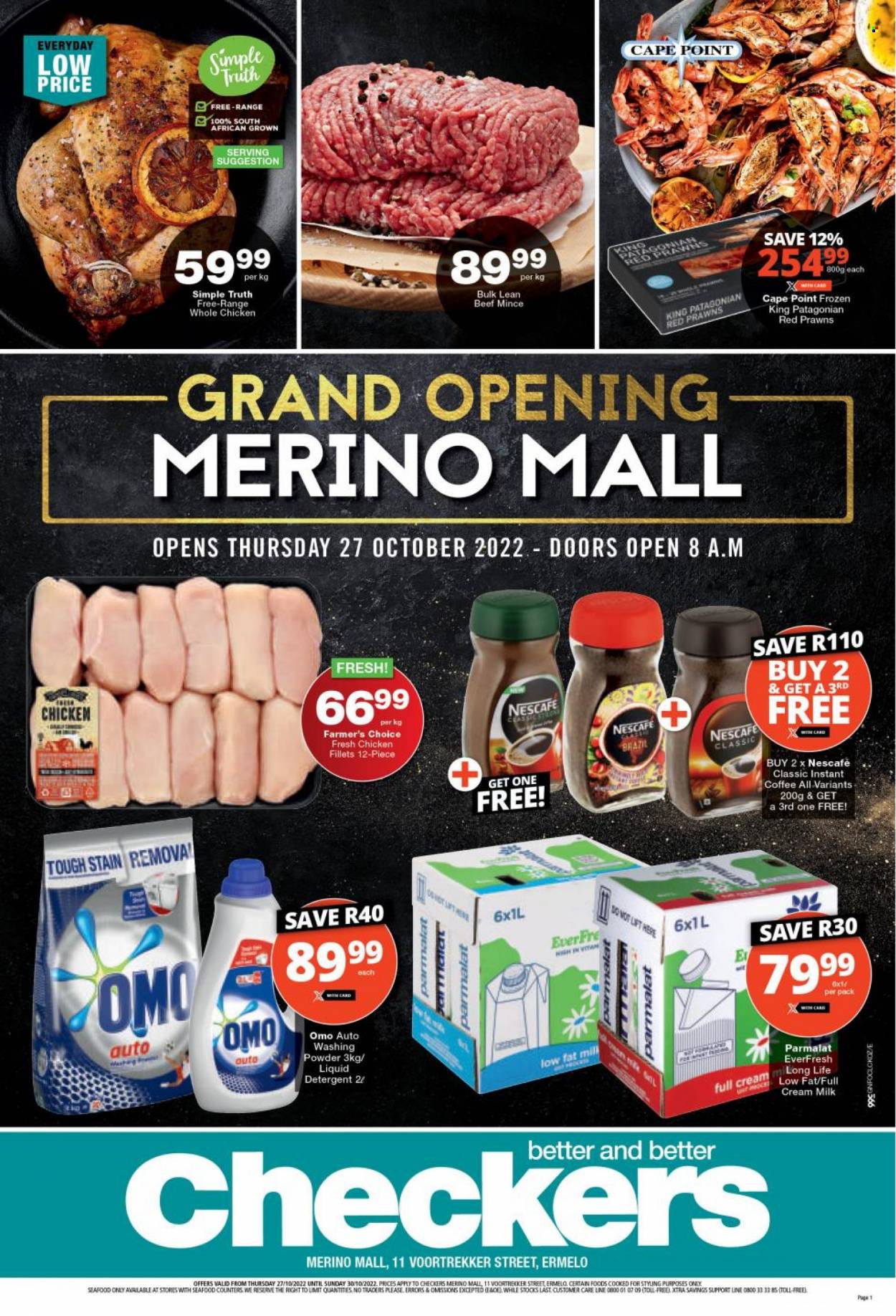 Checkers specials - 27/10/2022 - 30/10/2022. Page 1