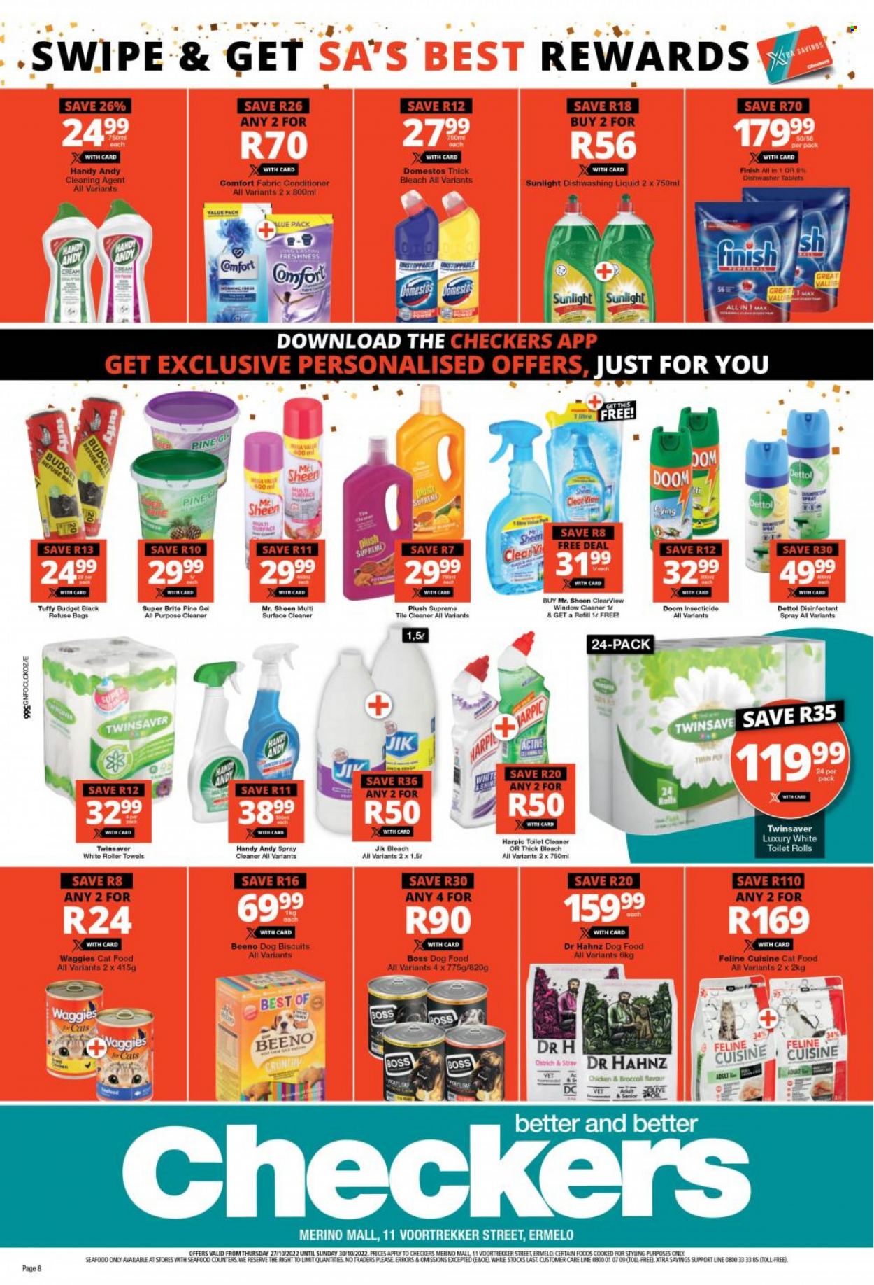 Checkers specials - 27/10/2022 - 30/10/2022. Page 8