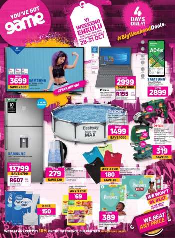 Game catalogue  - 28/10/2022 - 31/10/2022.