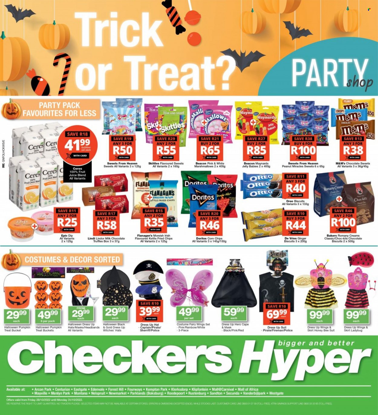 Checkers specials - 28/10/2022 - 31/10/2022. Page 1