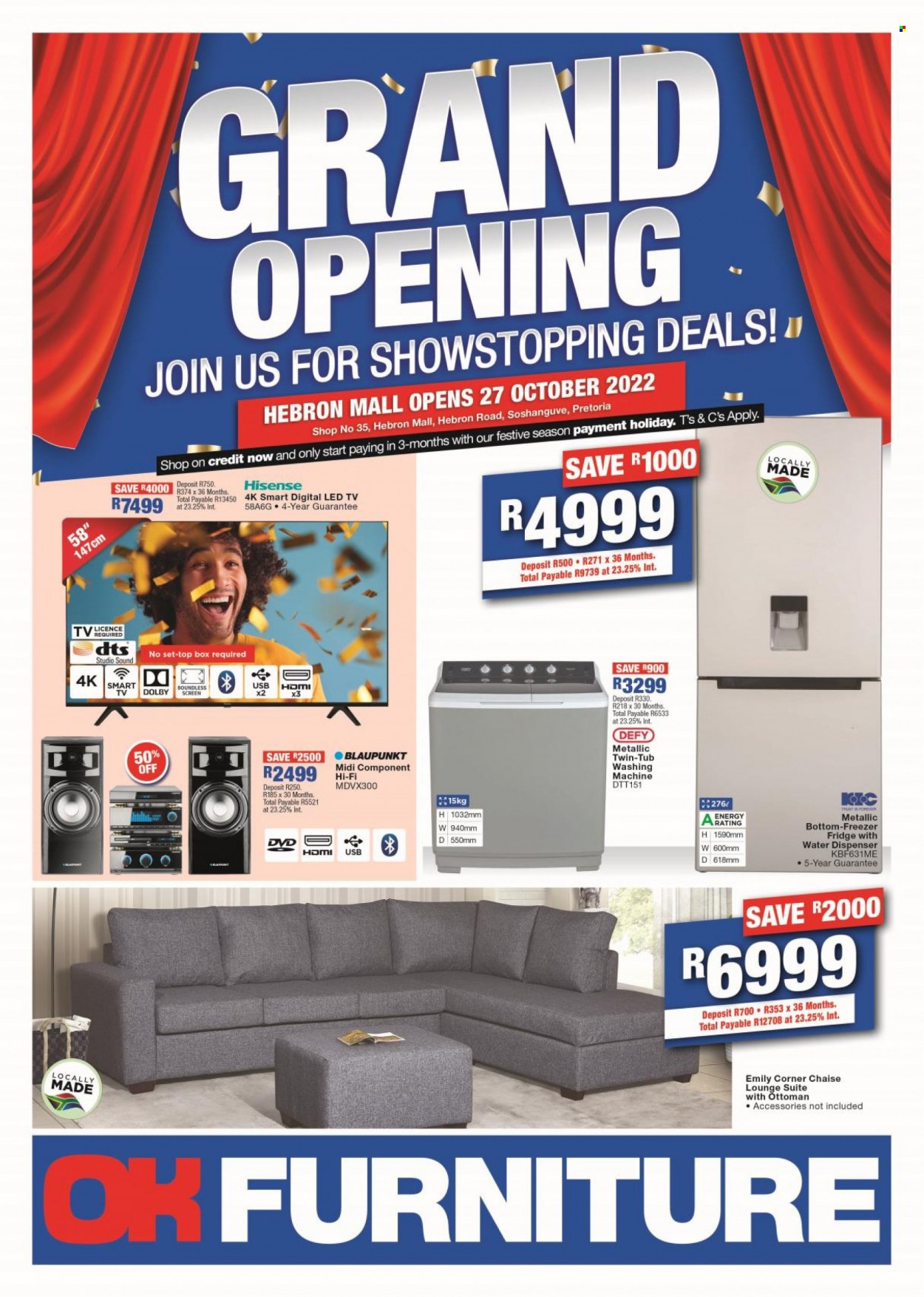 OK Furniture specials. Page 1