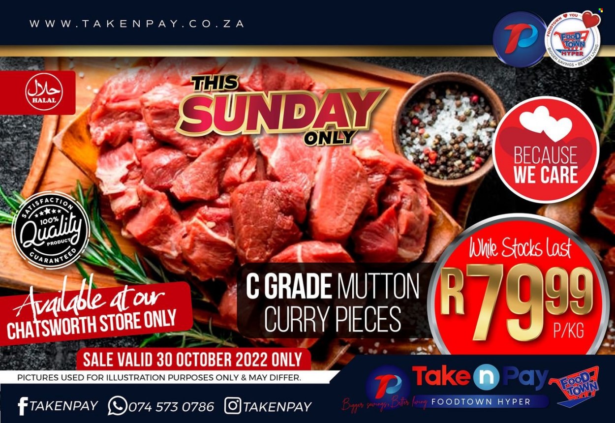 Take n Pay specials - 30/10/2022 - 30/10/2022. Page 1