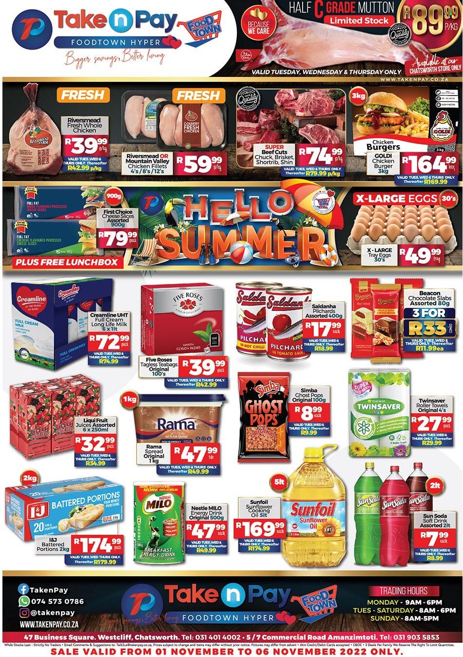 Take n Pay specials - 01/11/2022 - 06/11/2022. Page 1