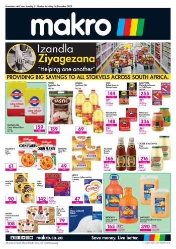 Makro catalogue  - 31/10/2022 - 16/12/2022.